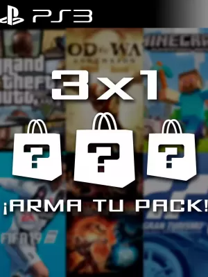 ARMA TU GAMER PACK 3X1 PS3